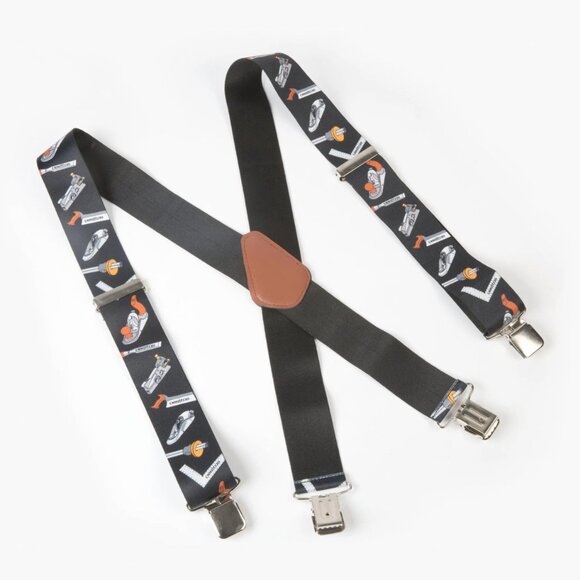 Veritas Print Suspenders X-Long 48" - NEW - Picture 1 of 5